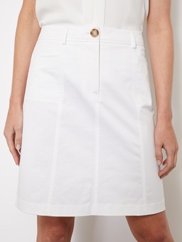 Emma A-Line Cotton Skirt